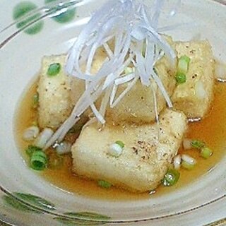 ふわとろシャキっ！な揚げ出し豆腐